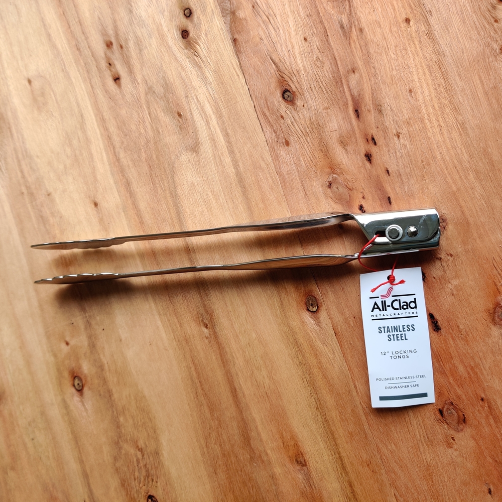 All-Clad Stainless Steel Locking Tongs